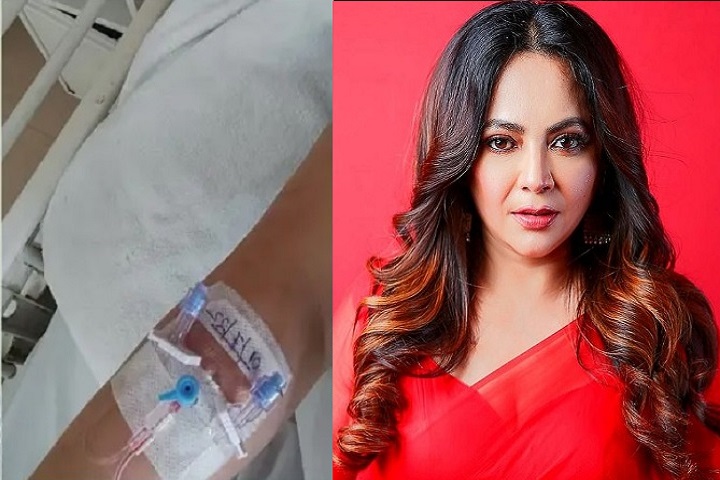 দুর্ঘটনার শিকার হয়ে হাসপাতালে শ্রীলেখা