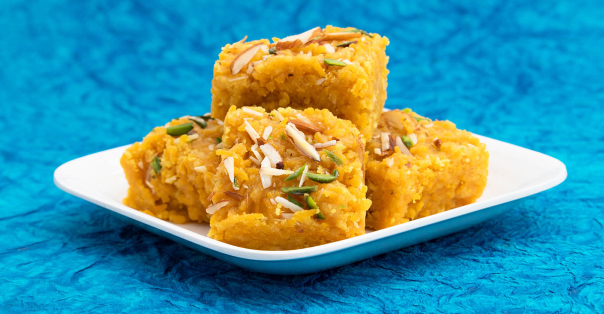 ডিম সুজির বরফি তৈরির রেসিপি